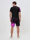 Мужской костюм с шортами / Кира джоджо фиолетовые брызги