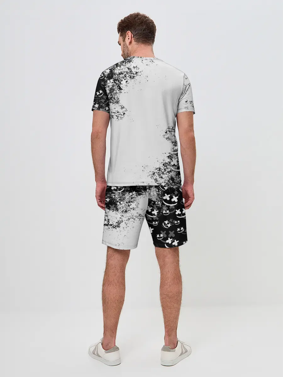 Мужской костюм с шортами / Marshmello