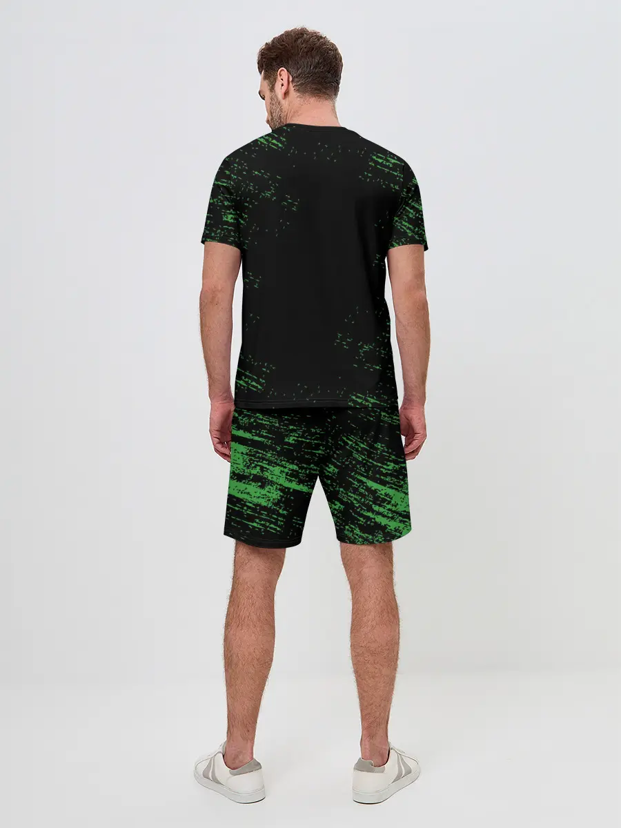 Мужской костюм с шортами / MINECRAFT