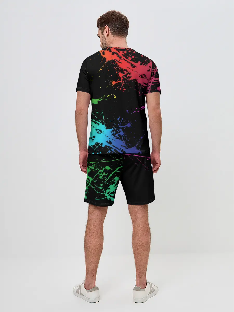 Мужской костюм с шортами / Marshmello