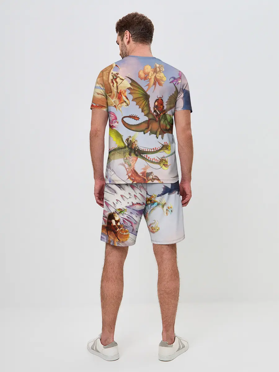 Мужской костюм с шортами / Как приручить дракона