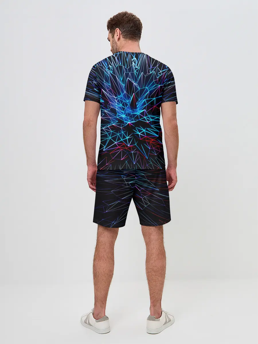 Мужской костюм с шортами / NEON GEOMETRY