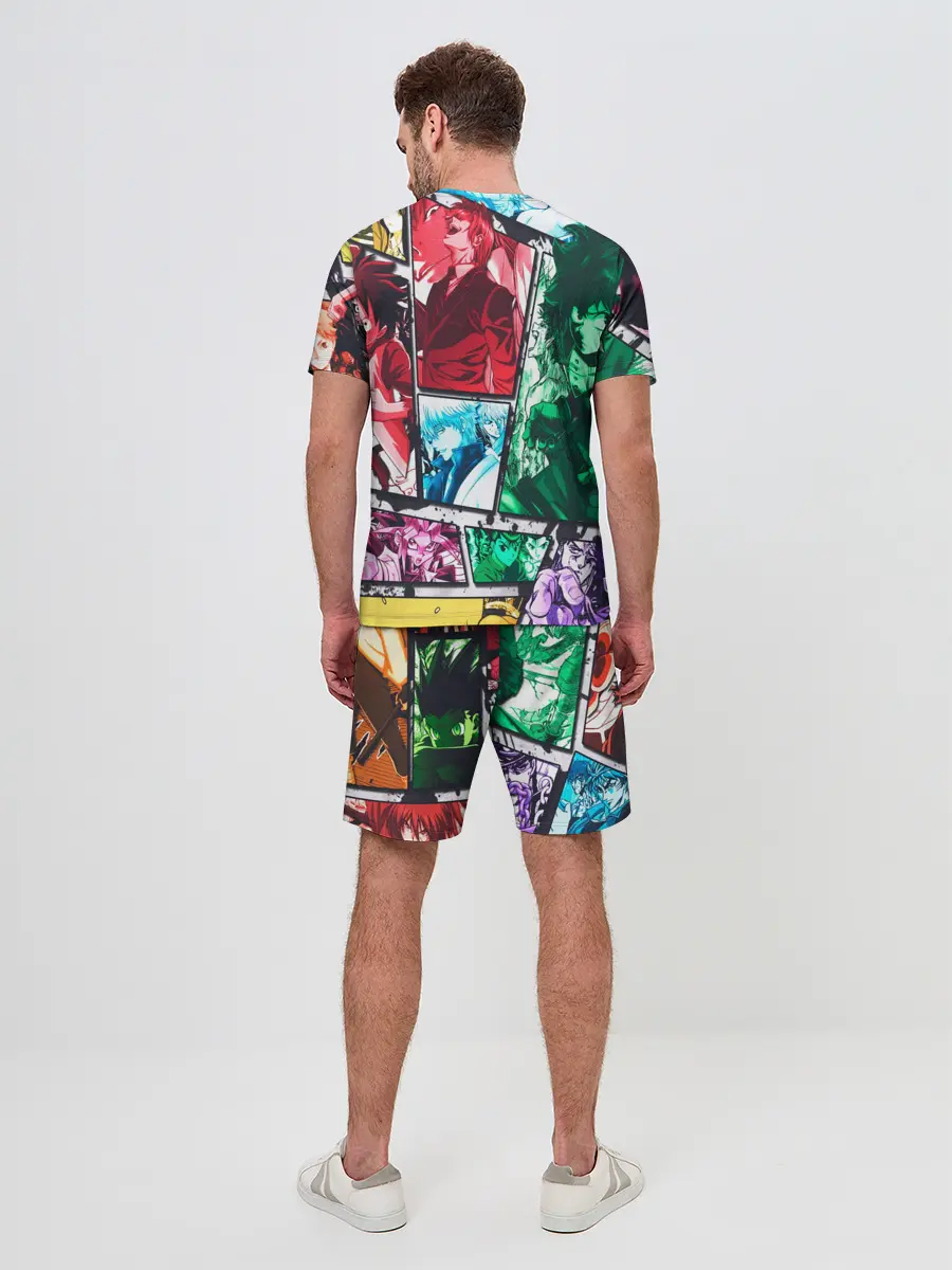 Мужской костюм с шортами / EPIC MAIN ANIME CHARACTERS 3D!