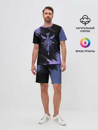 Мужской костюм с шортами / Стальной алхимик | Fullmetal Alchemist