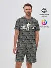 Мужской костюм с шортами / CS GO
