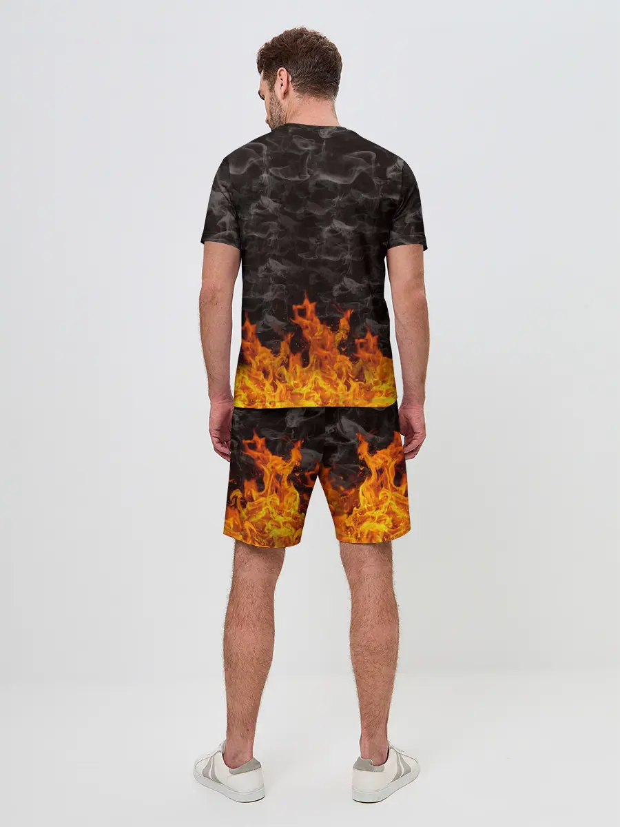 Мужской костюм с шортами / Вечеринка у скелетов