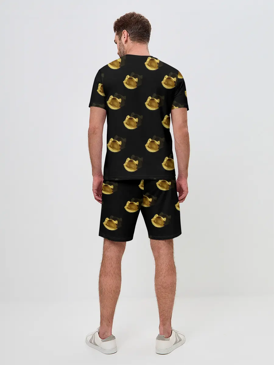 Мужской костюм с шортами / Fortnite gold