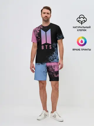 Мужской костюм с шортами / BTS SUGA