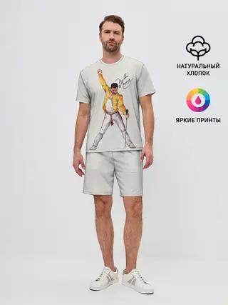Мужской костюм с шортами / Фредди Меркьюри автограф