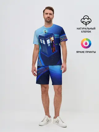 Мужской костюм с шортами / ДОКТОР И КЛАРА И ТАРДИС