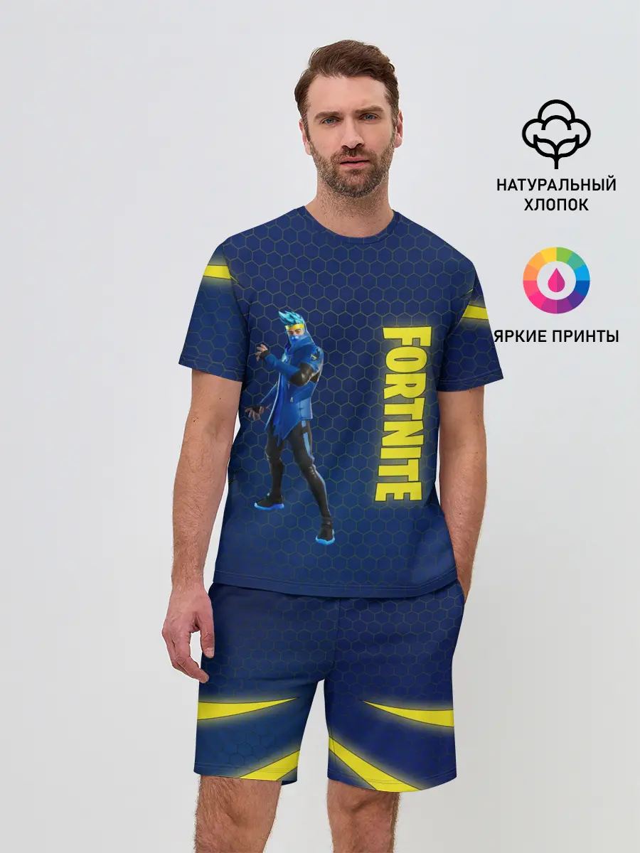 Мужской костюм с шортами / FORTNITE NINJA