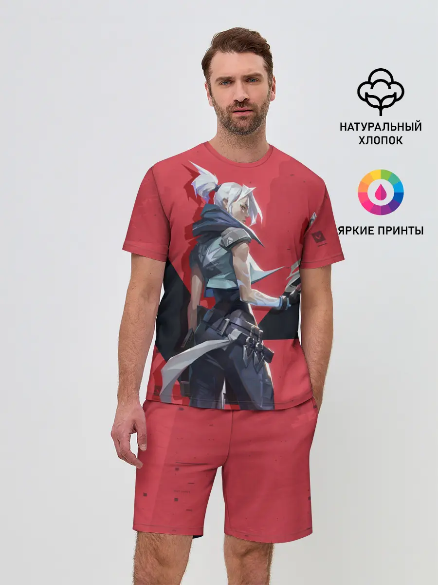 Мужской костюм с шортами / Valorant - Riot