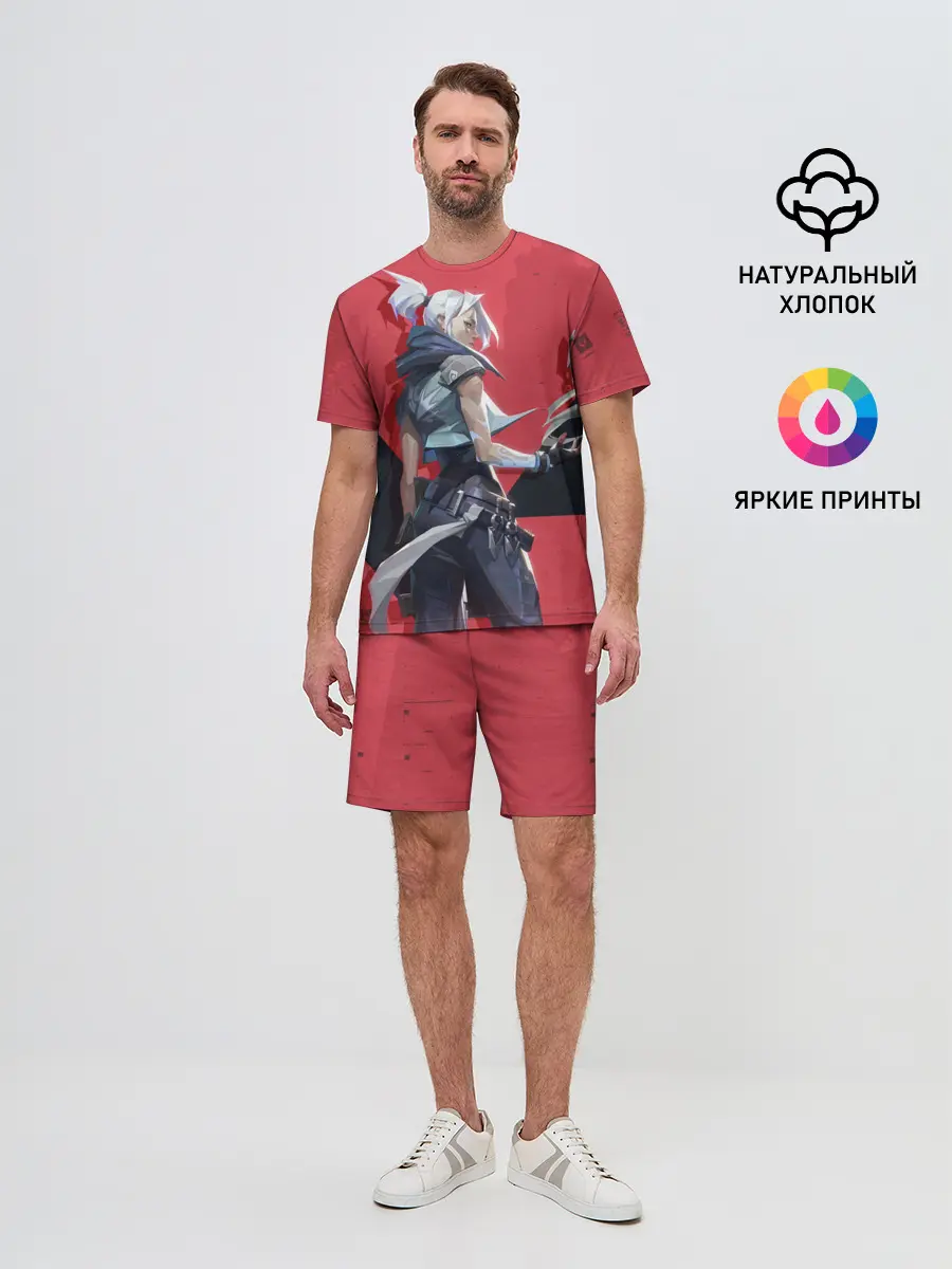 Мужской костюм с шортами / Valorant - Riot