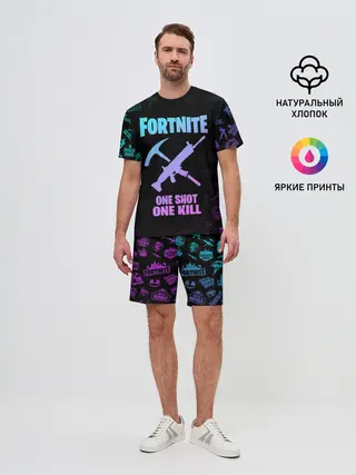 Мужской костюм с шортами / FORTNITE