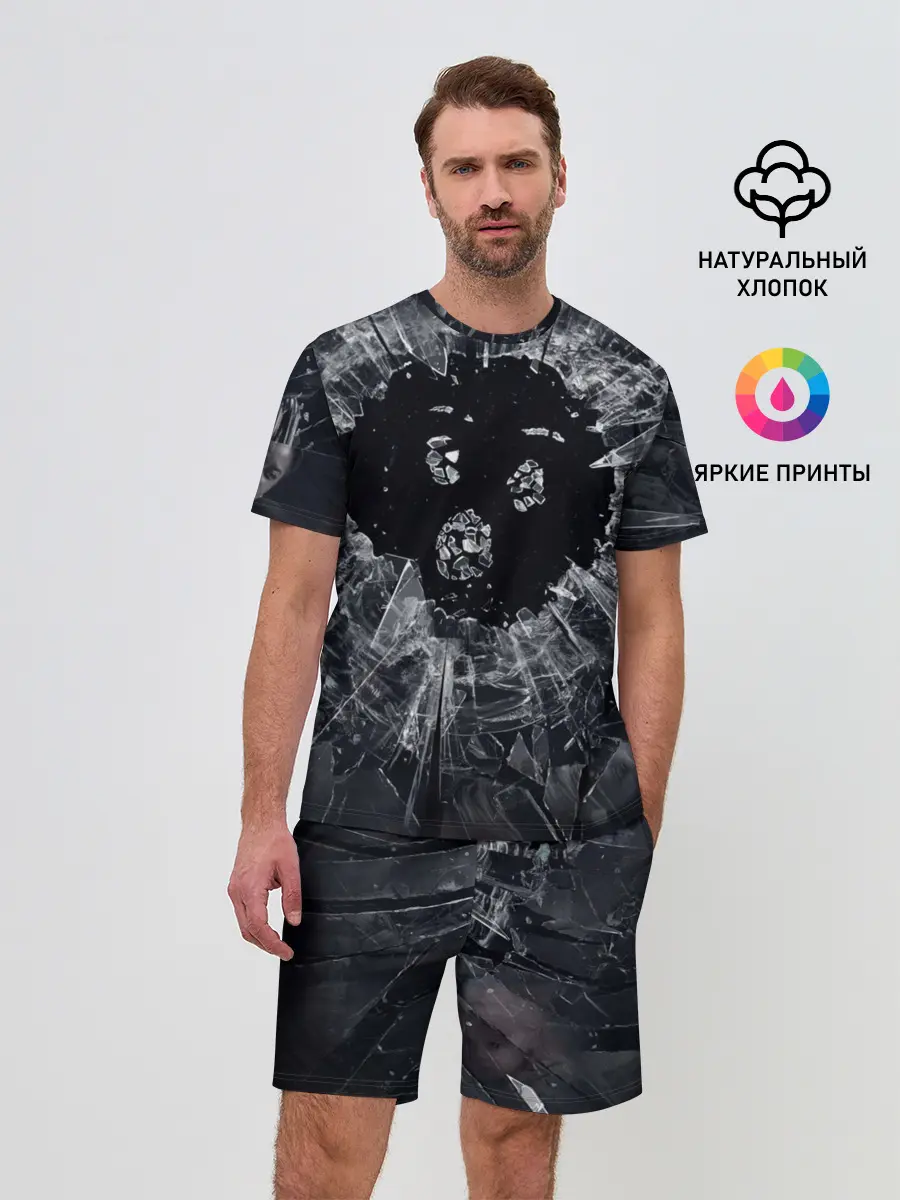 Мужской костюм с шортами / ЧЕРНОЕ ЗЕРКАЛО