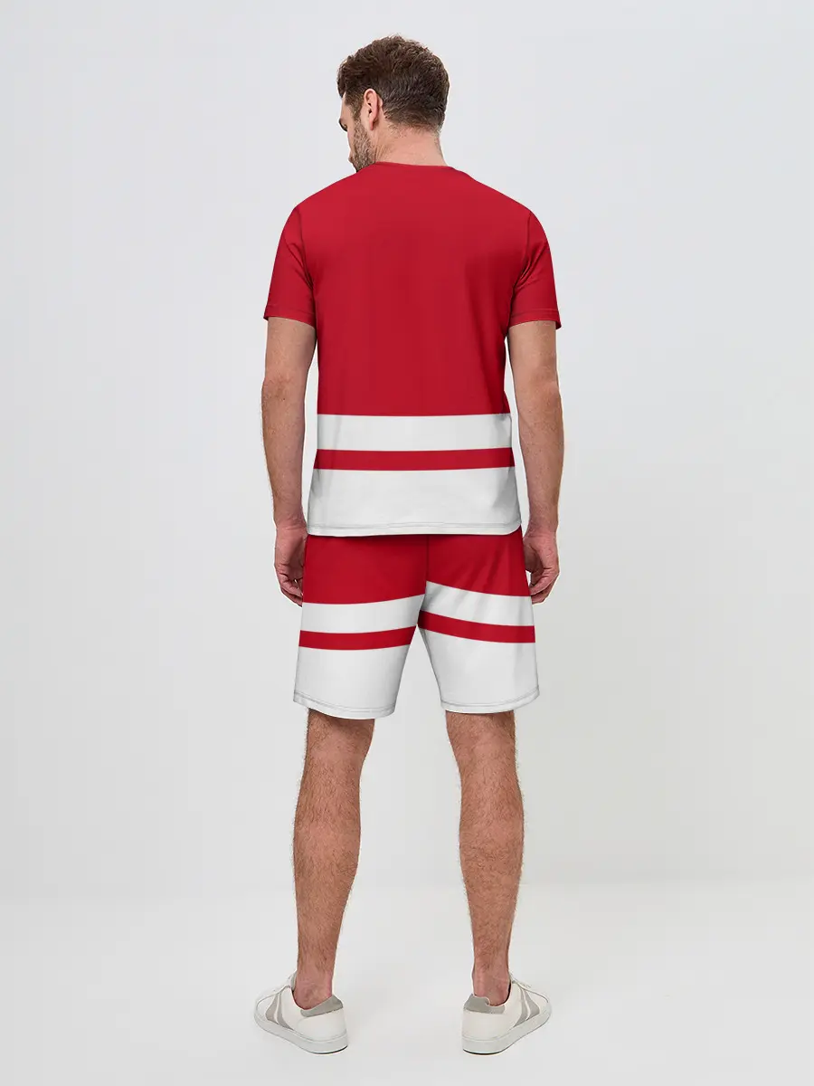 Мужской костюм с шортами / Детройт Ред Уингз