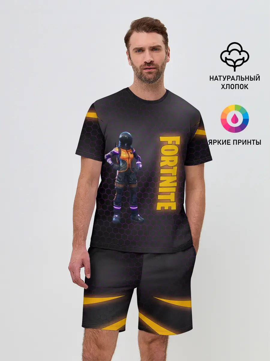 Мужской костюм с шортами / FORTNITE