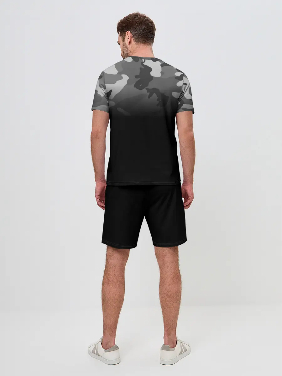 Мужской костюм с шортами / Камуфляж Вежливые люди