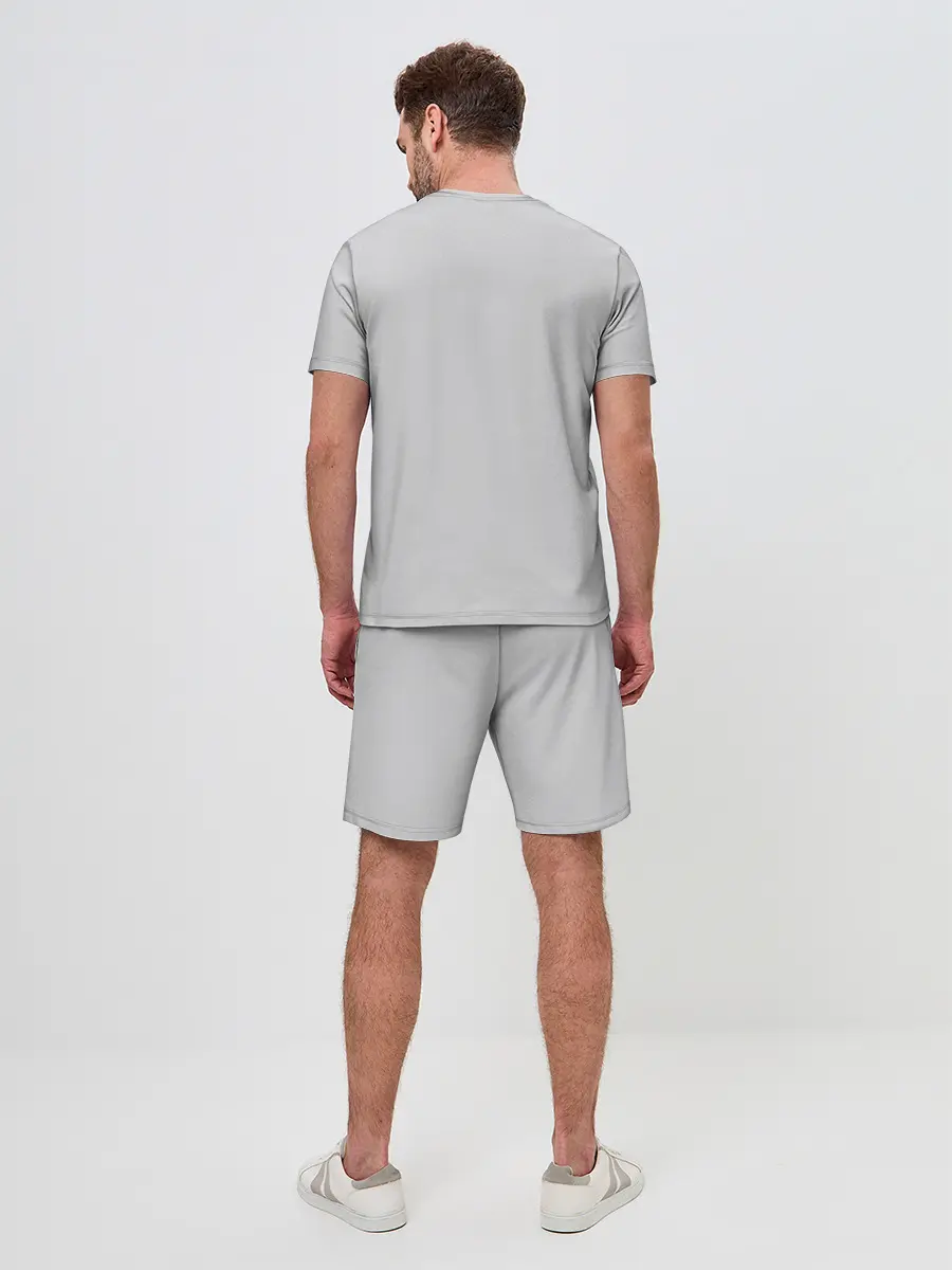 Мужской костюм с шортами / Рыжий котик