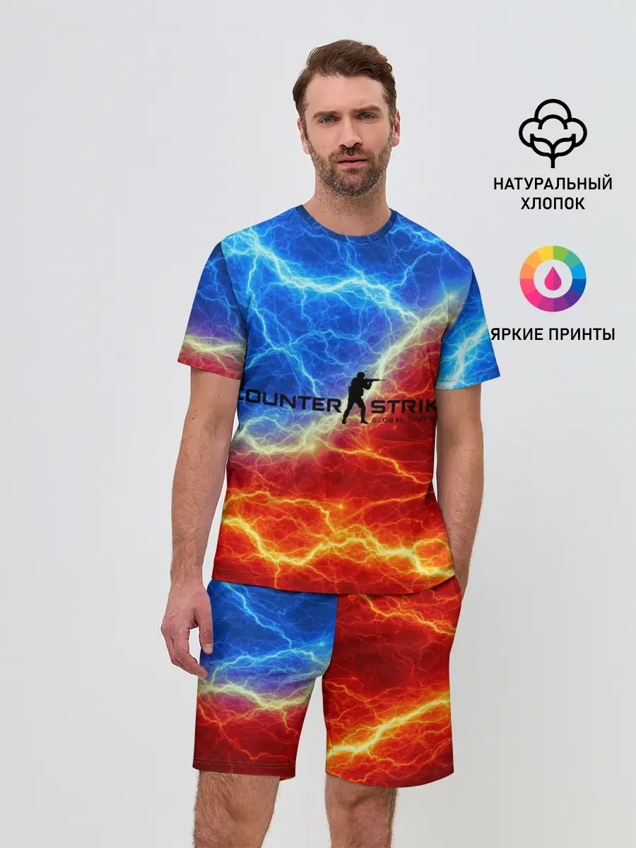 Мужской костюм с шортами / CSGO