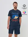 Мужской костюм с шортами / SONIC | СОНИК