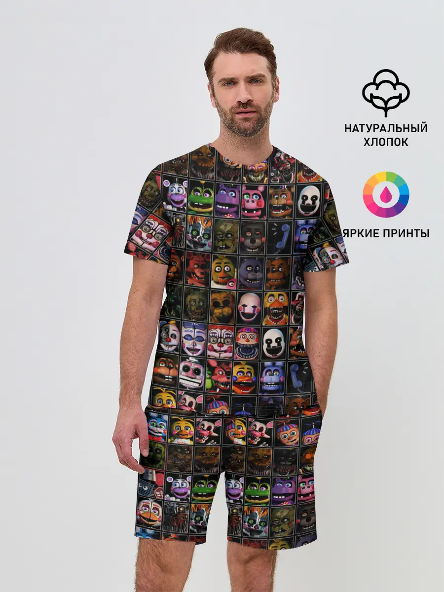 Мужской костюм с шортами / Five Nights At Freddys