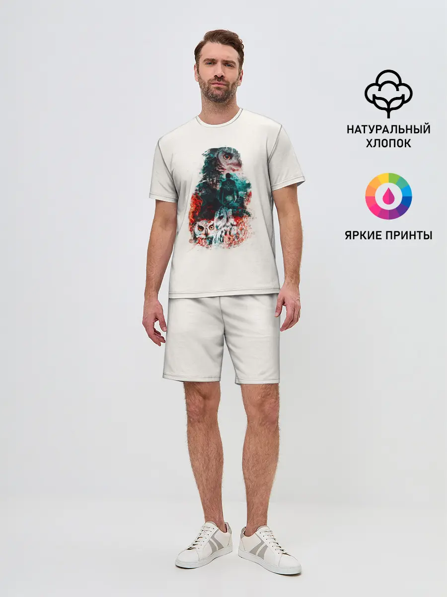 Мужской костюм с шортами / Twin Peaks