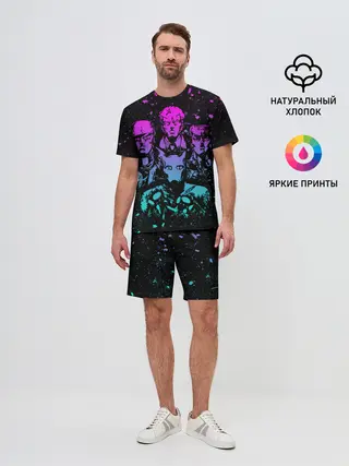 Мужской костюм с шортами / Приключения ДжоДжо