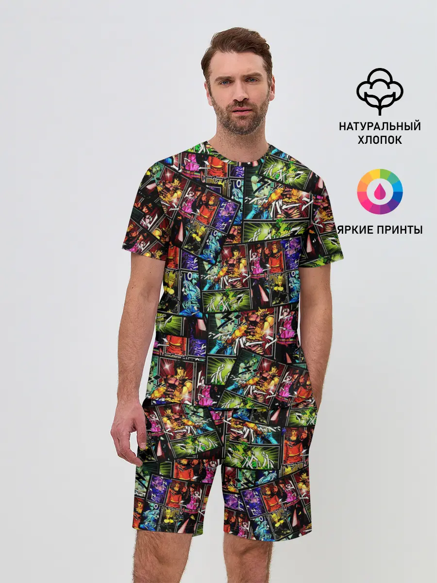 Мужской костюм с шортами / JoJo Bizarre Adventure