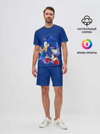 Мужской костюм с шортами / Sonic