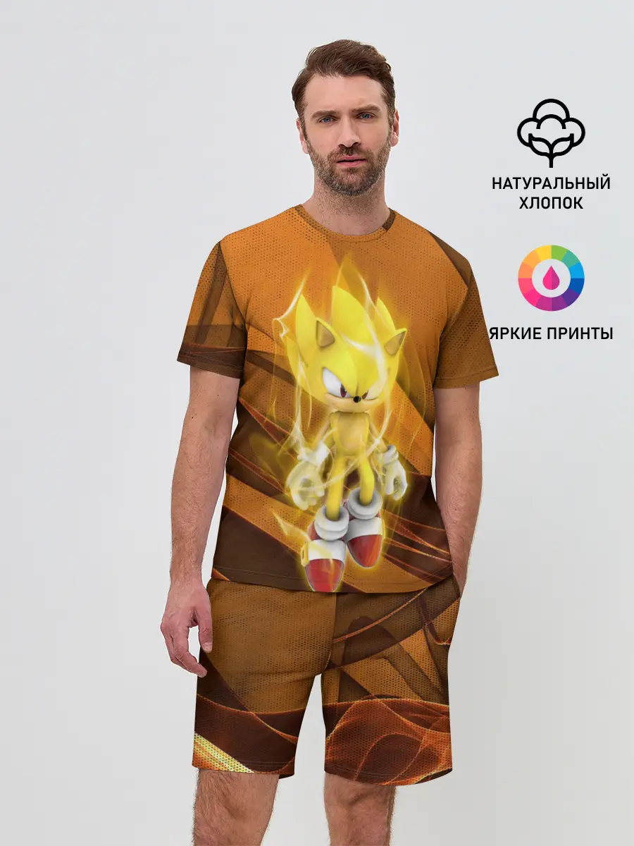 Мужской костюм с шортами / Sonic
