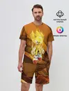 Мужской костюм с шортами / Sonic