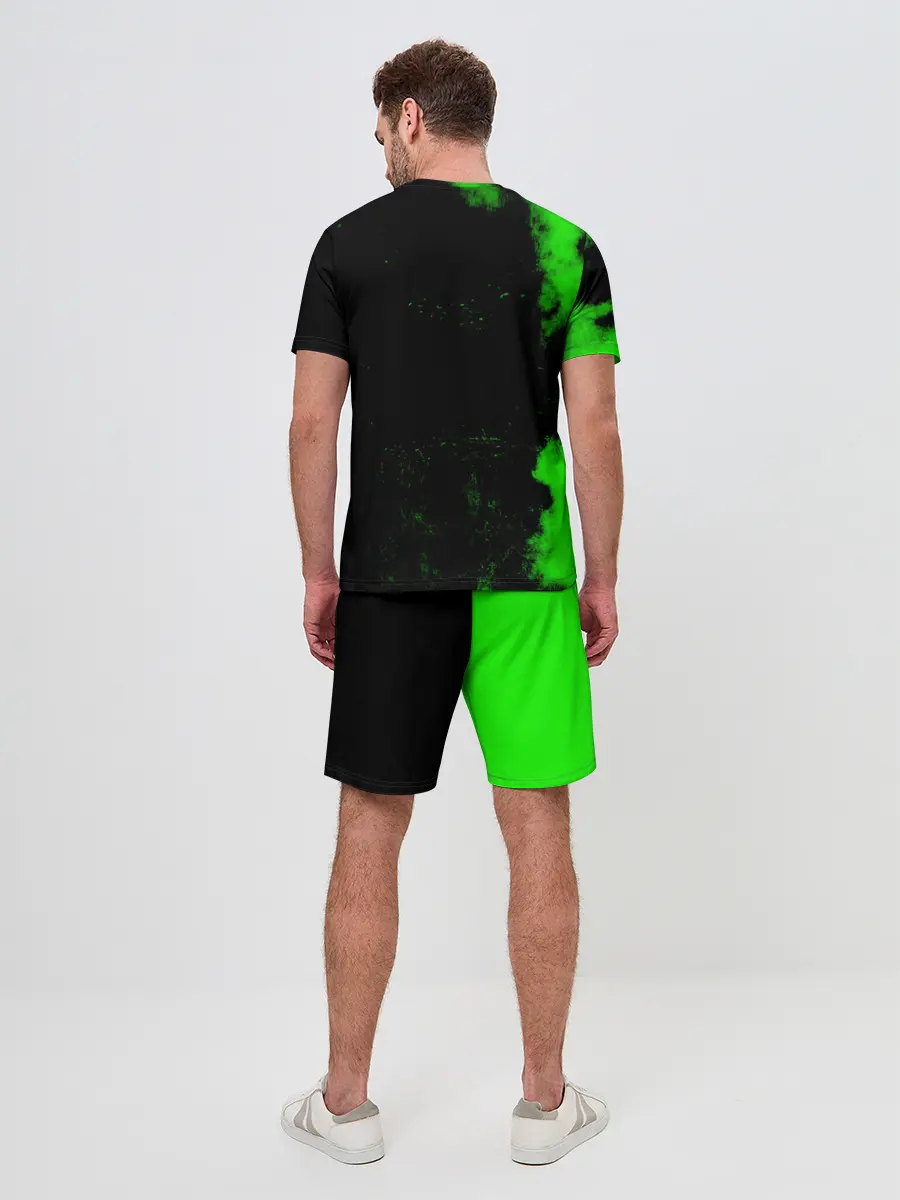 Мужской костюм с шортами / Im on the highway to hell AC/DC