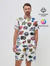 Мужской костюм с шортами / NHL PATTERN