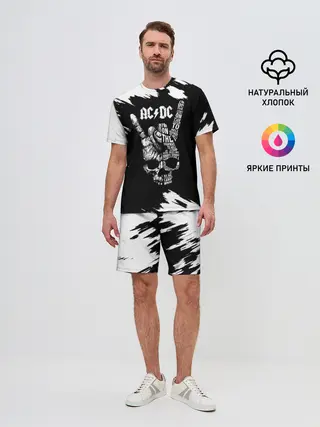 Мужской костюм с шортами / AC/DC