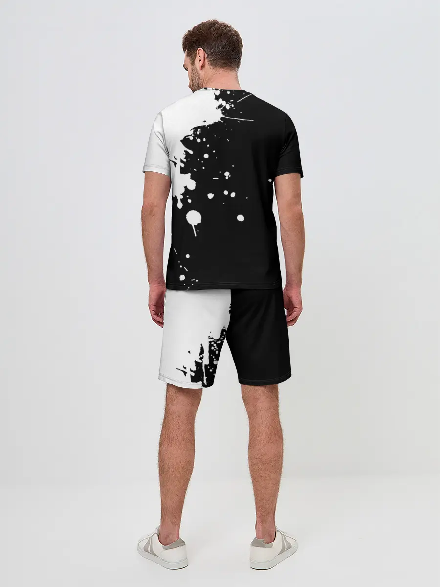 Мужской костюм с шортами / AC/DC Back in Black