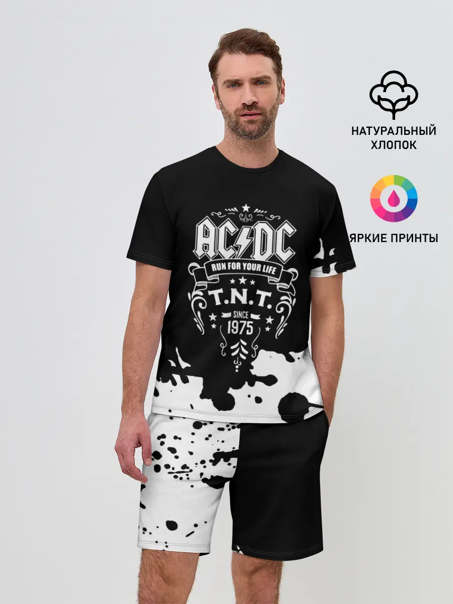 Мужской костюм с шортами / AC/DC T.N.T.
