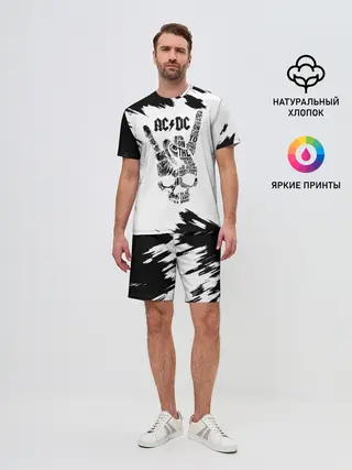 Мужской костюм с шортами / AC/DC