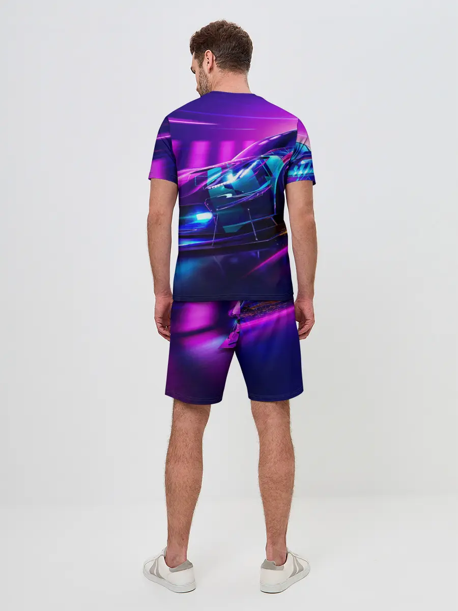 Мужской костюм с шортами / Need for Speed