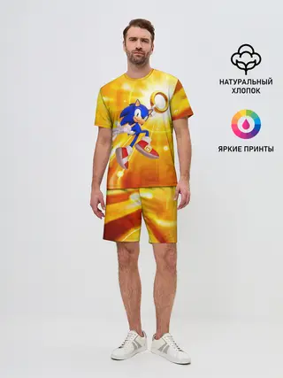 Мужской костюм с шортами / Sonic