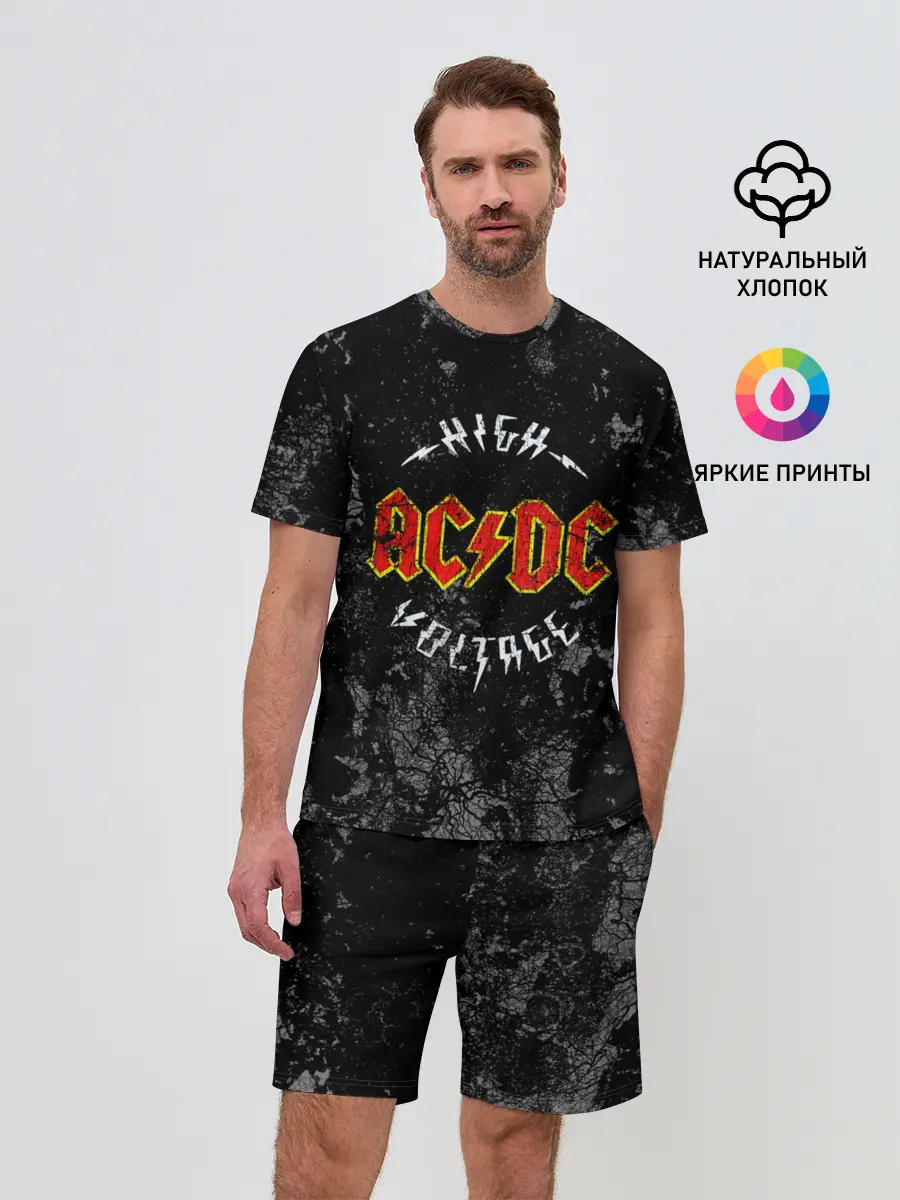 Мужской костюм с шортами / AC/DC