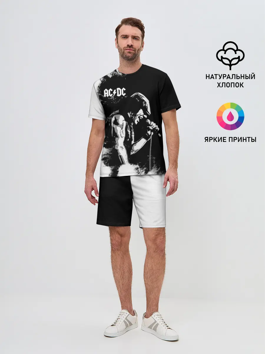 Мужской костюм с шортами / AC/DC
