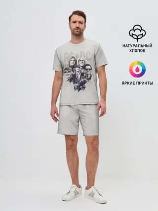 Мужской костюм с шортами / AC/DC