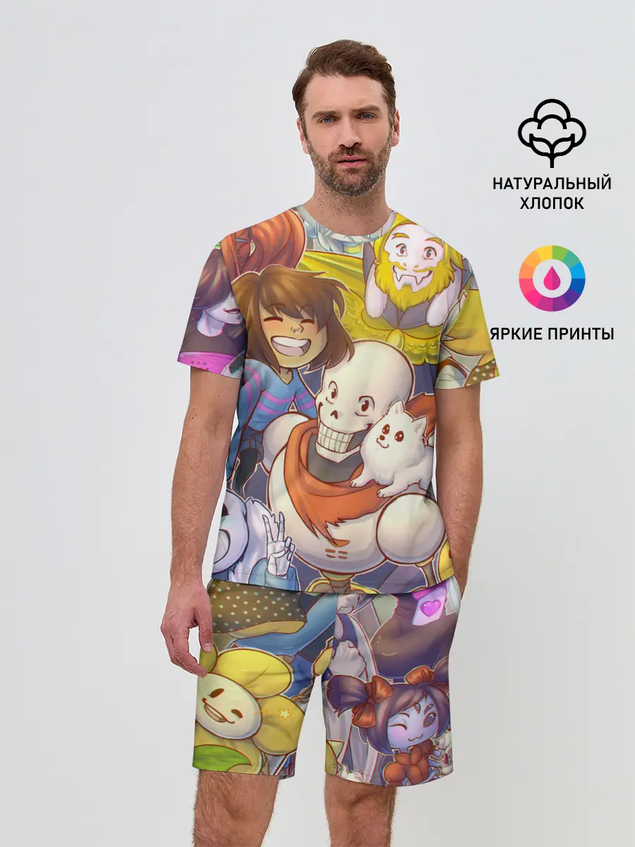 Мужской костюм с шортами / UNDERTALE