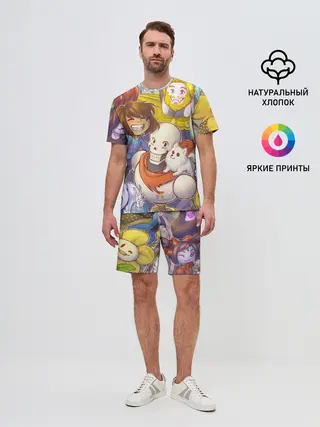 Мужской костюм с шортами / UNDERTALE