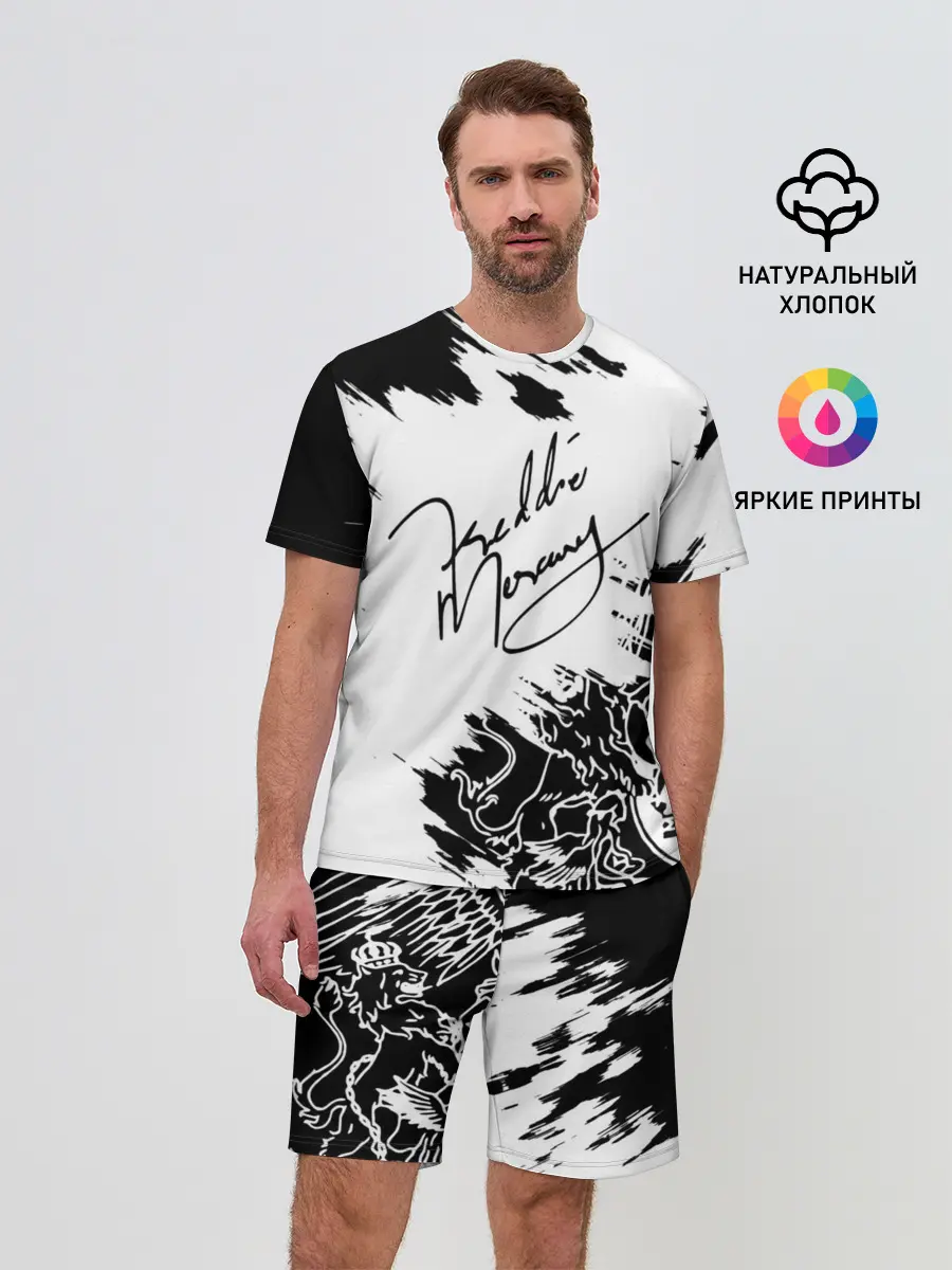 Мужской костюм с шортами / Автограф Фредди Меркьюри