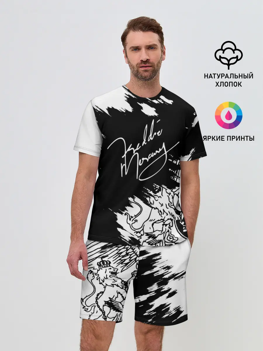 Мужской костюм с шортами / Автограф Фредди Меркьюри