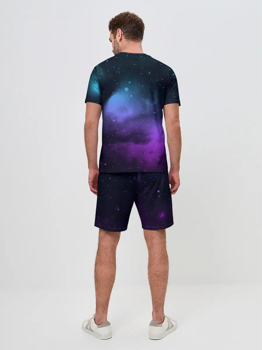 Мужской костюм с шортами / Детектив Пикачу