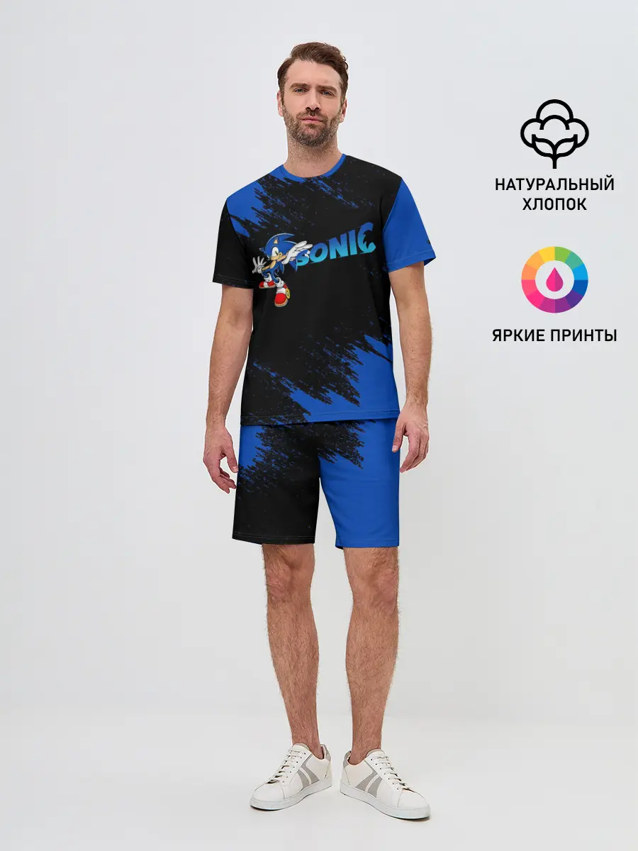 Мужской костюм с шортами / SONIC