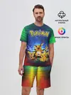 Мужской костюм с шортами / Pikachu